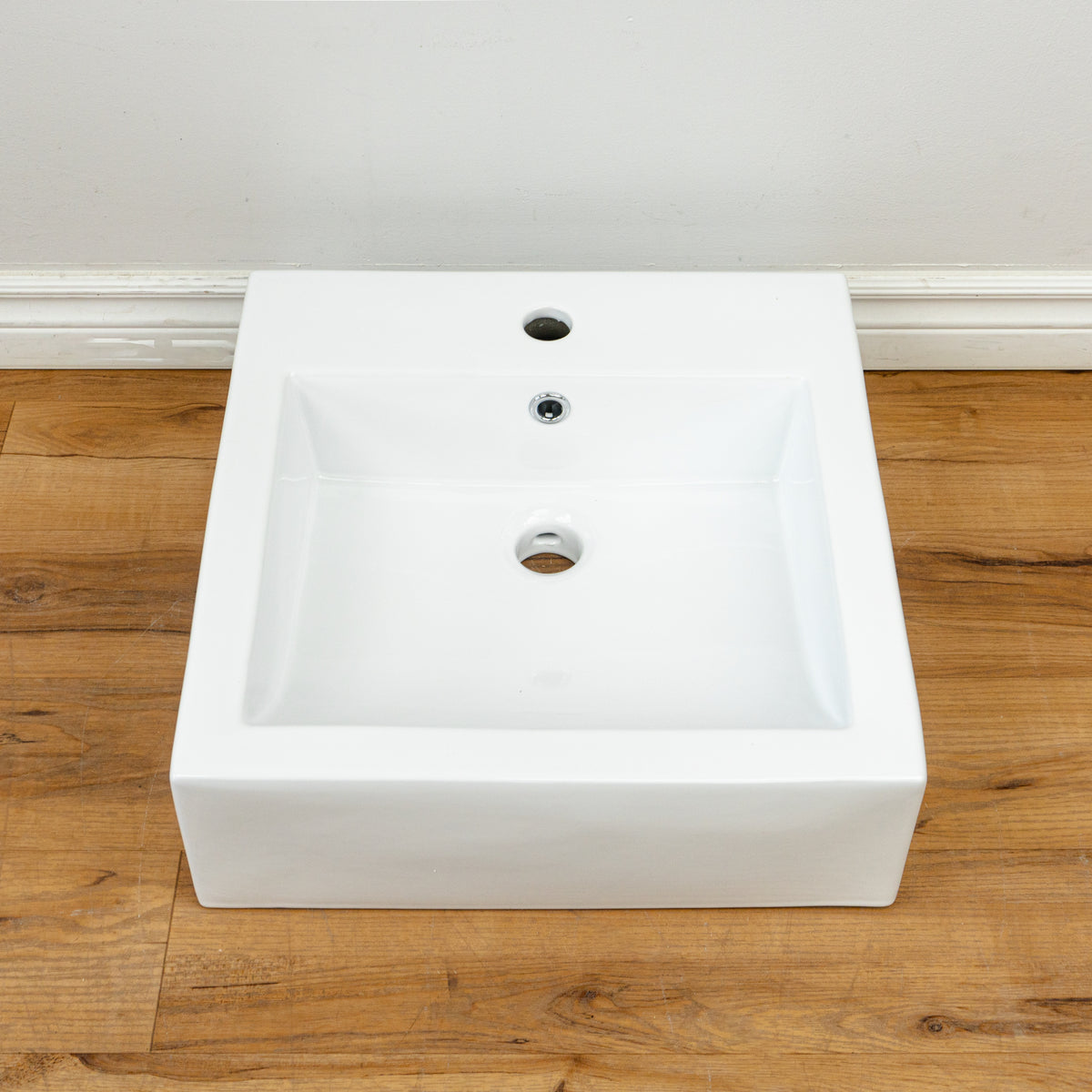 18.5-inch Rectangular Ceramic Drop-in Sink