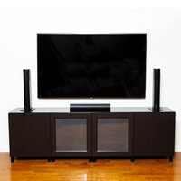 tv stand in use