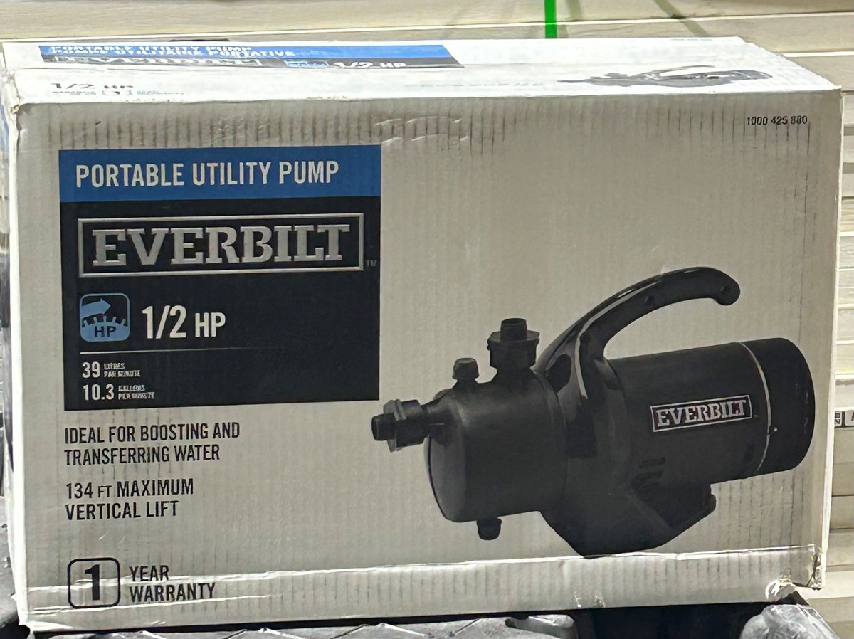 Everbilt Portable Utility Pump