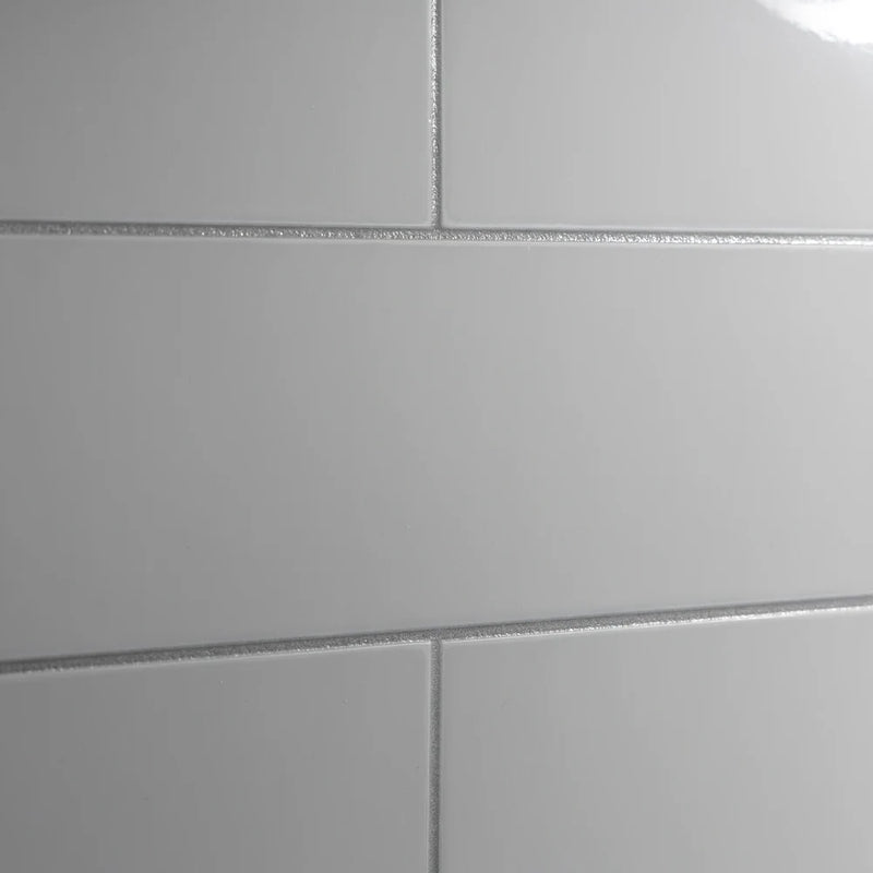 Utile 48x80 Single Back Shower Wall Panel in Metro Soft Grey