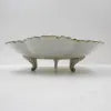 Victorian Hand Panted Porcelain Footed Bowl