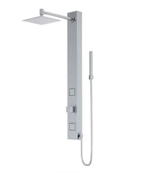 VIGO Orchid 2-Jet High Pressure Shower Panel System Stainless Steel
