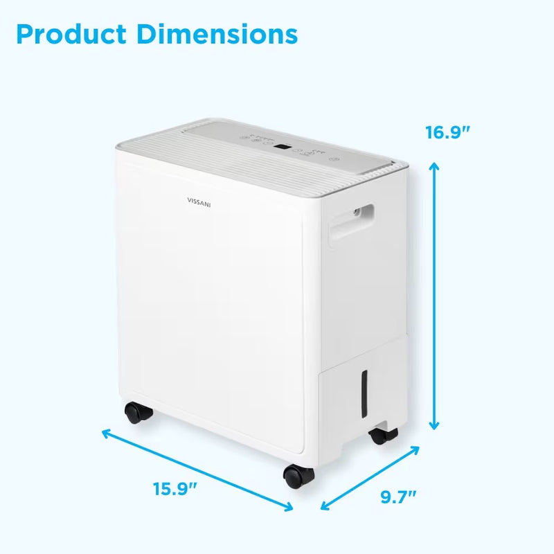 15.9-inch 22 Pint Capacity Dehumidifier