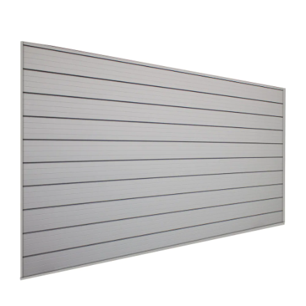 Husky Track Wall 32 sq. ft. Wall Storage Kit in Pale Silver