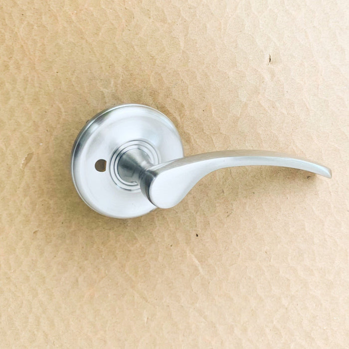 Woodbridge Passage Door Lever Set - Right Hand, Satin Nickel 2001WDGTRE