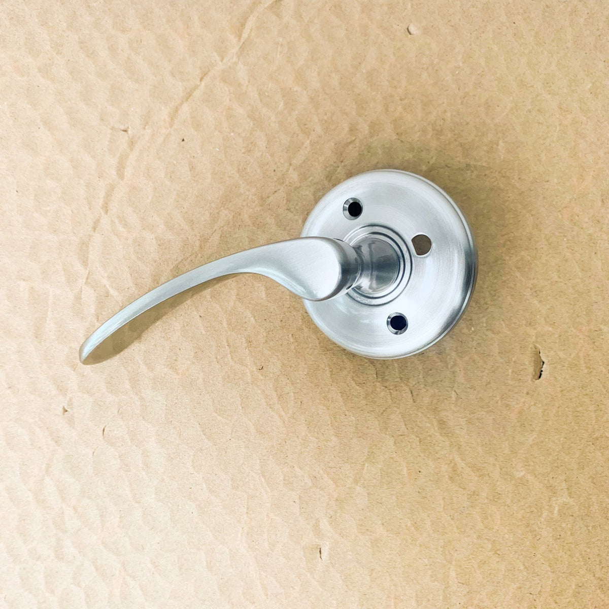 Woodbridge Passage Door Lever Set - Right Hand, Satin Nickel 2001WDGTRE