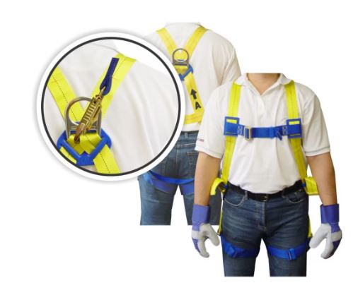 WORKHORSE Full Body Harness 6Ft Lanyard