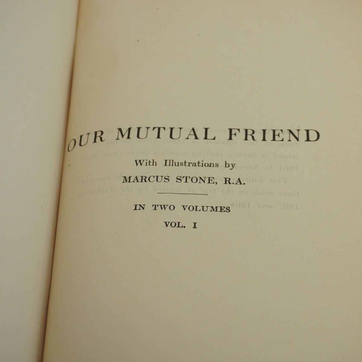 Works of  Charles Dickens Vol 12 - Our Mutual Friend