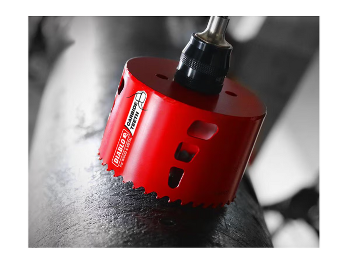 4 1/4-Inch Carbide Tipped Hole Saw 2-3/8 in. Cutting Depth