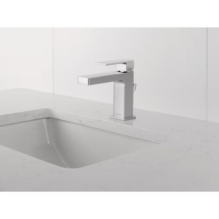 Xander Single Hole 1-Handle Bathroom Sink Faucet in Chrome