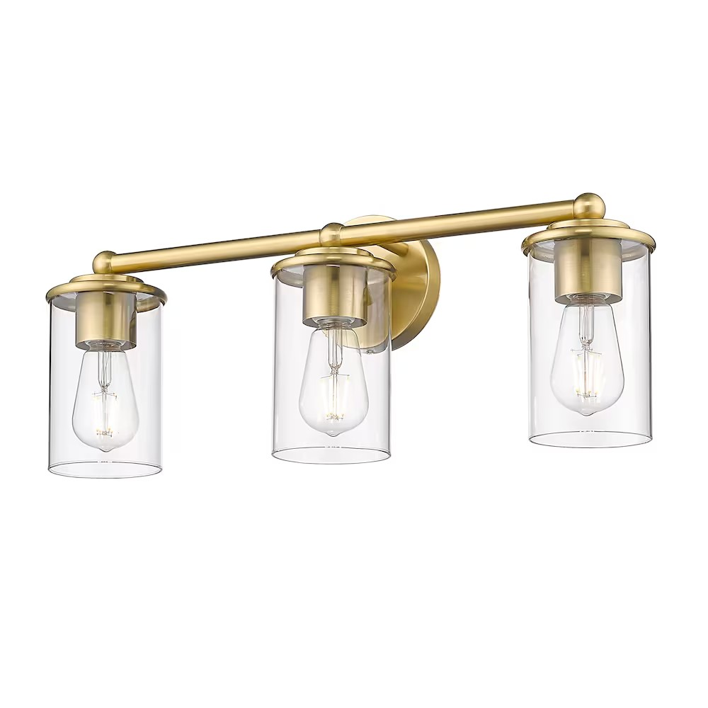 Z-Lite Thayer Luxe Gold 5.75 inch 3 Light Vanity