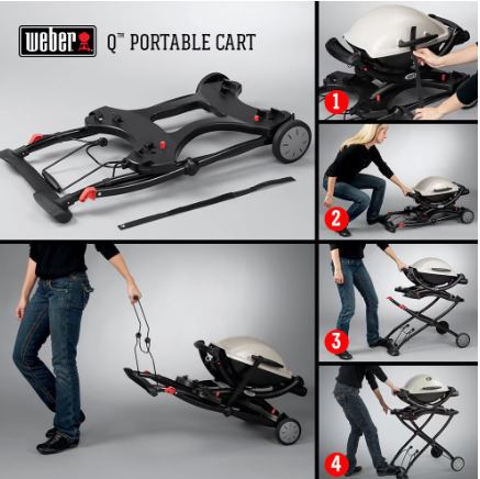 Weber Q Portable BBQ Grill Cart