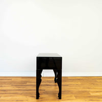 Black Lacquer Side Table