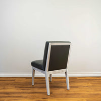 Wooden Frame Modern Upholstered Side Chair