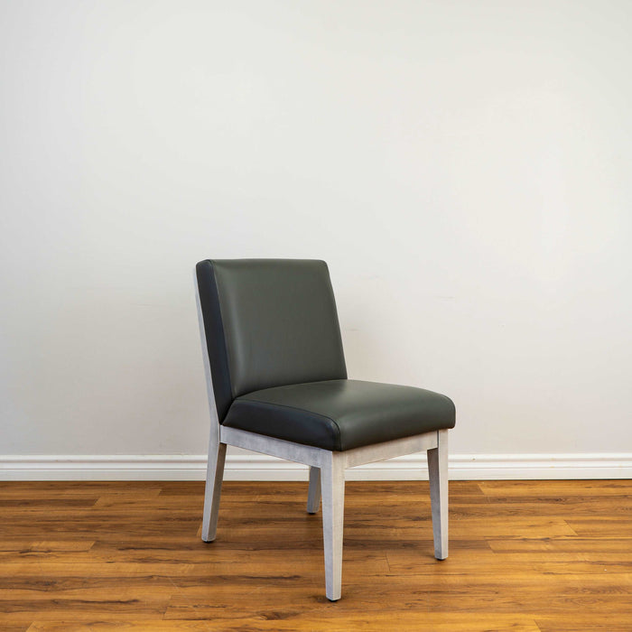 Wooden Frame Modern Upholstered Side Chair