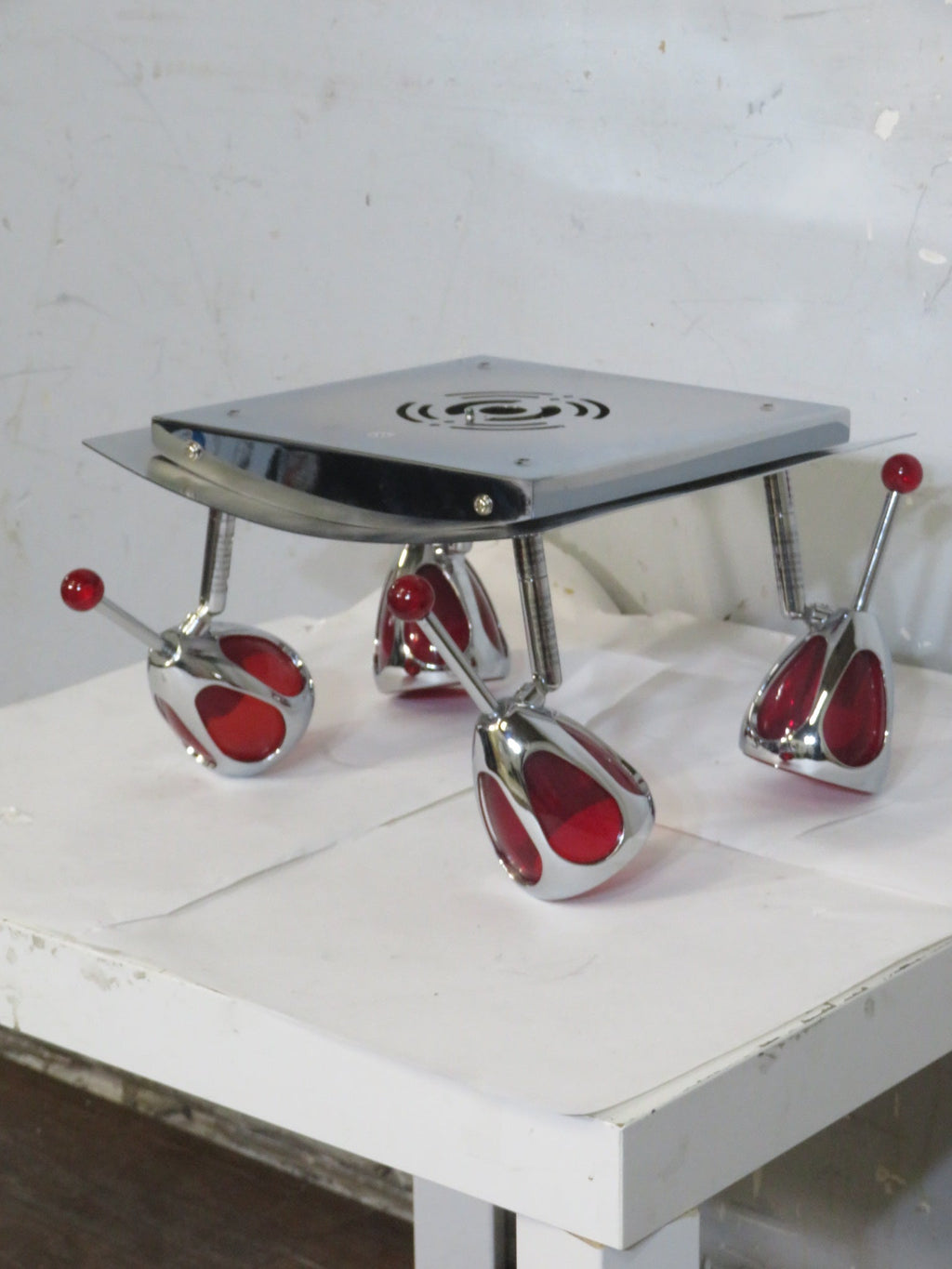 Four Light Flush Mount Fixture