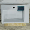 26"w Rectangular Ceramic Sink