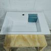 26"w Rectangular Ceramic Sink
