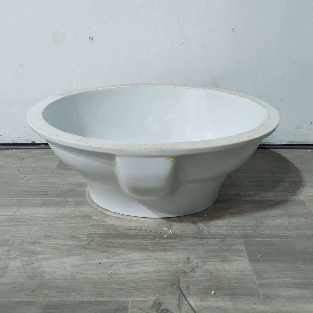 16" x 19" Oval Undermount Sink (Crane)