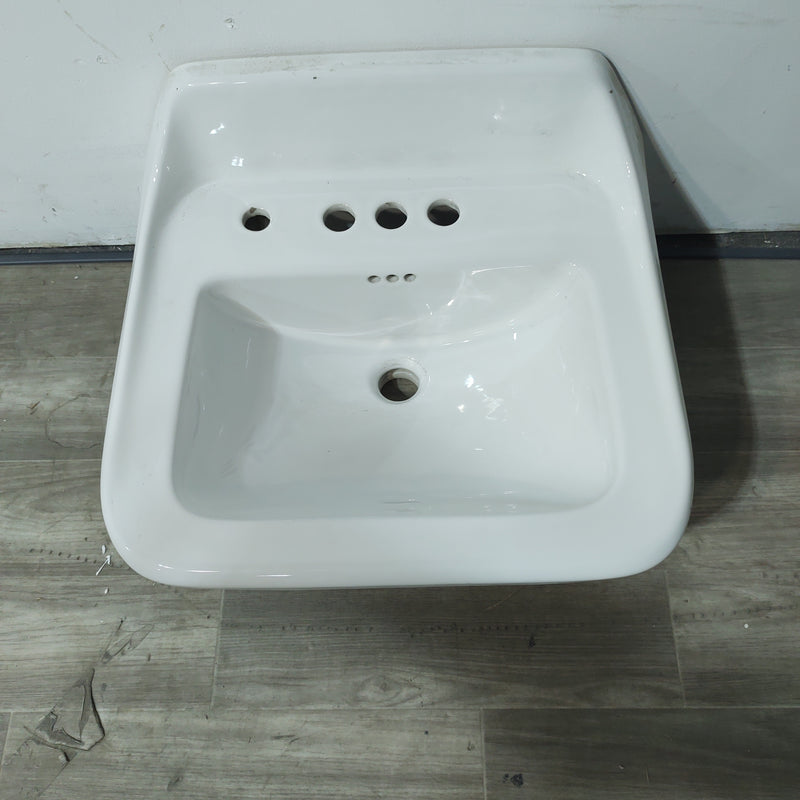 18" x 20" Wall Mounted Sink (4 hole)