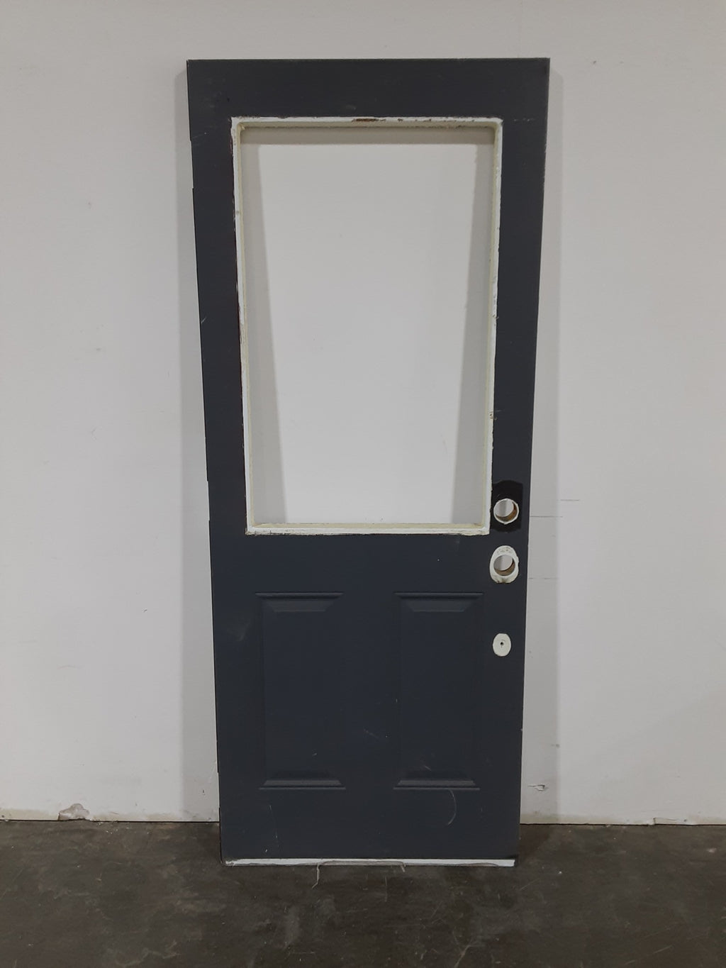 31 1/2" x 79" White and Black Door
