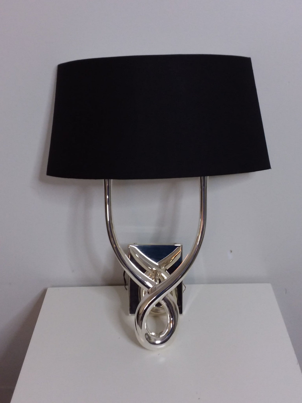 Silver Plated Wall Sconce