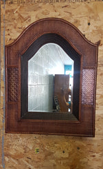 29" Rattan Mirror