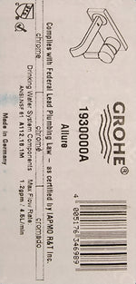 Grohe Single-Handle Wall Mount Faucet