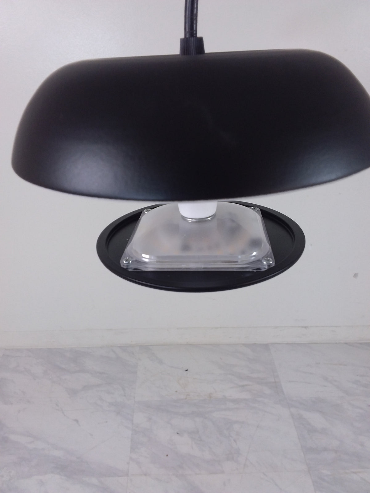 Matte Black LED Ceiling Pendant