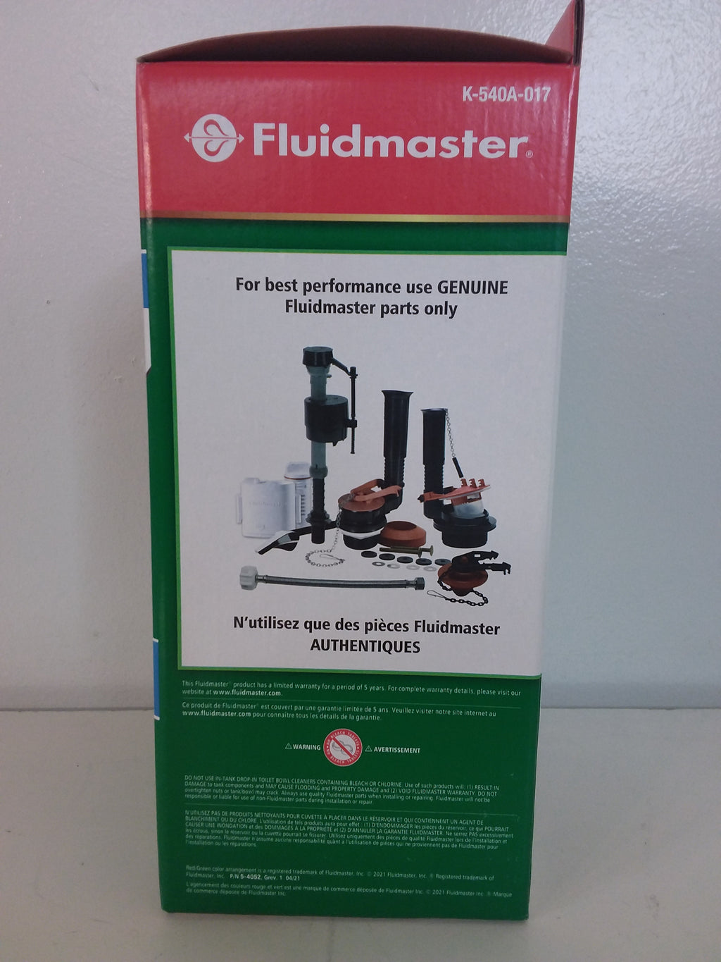 Fluidmaster Adjustable Flush Valve Kit