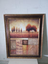 Tree Motif Collage Artwork