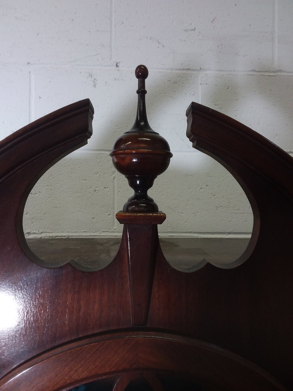Antique Style Upright Wood Cabinet