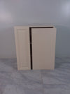 Cream 3 Shelf Kitchen Corner Cabinet