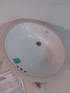 Oval Undermount Bathroom Sink