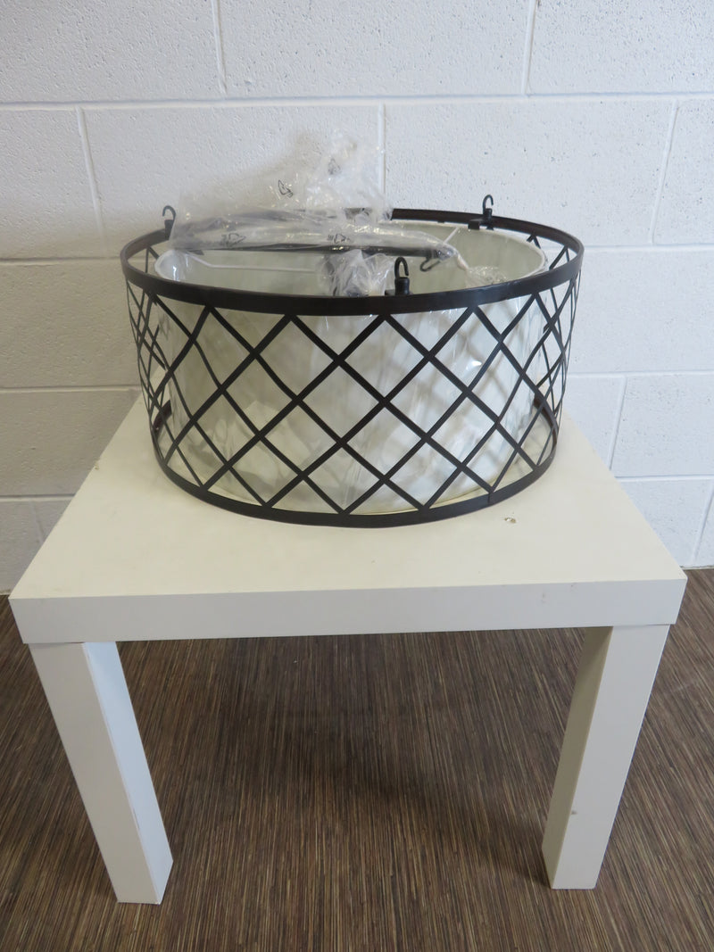 3-Light Drum Pendant