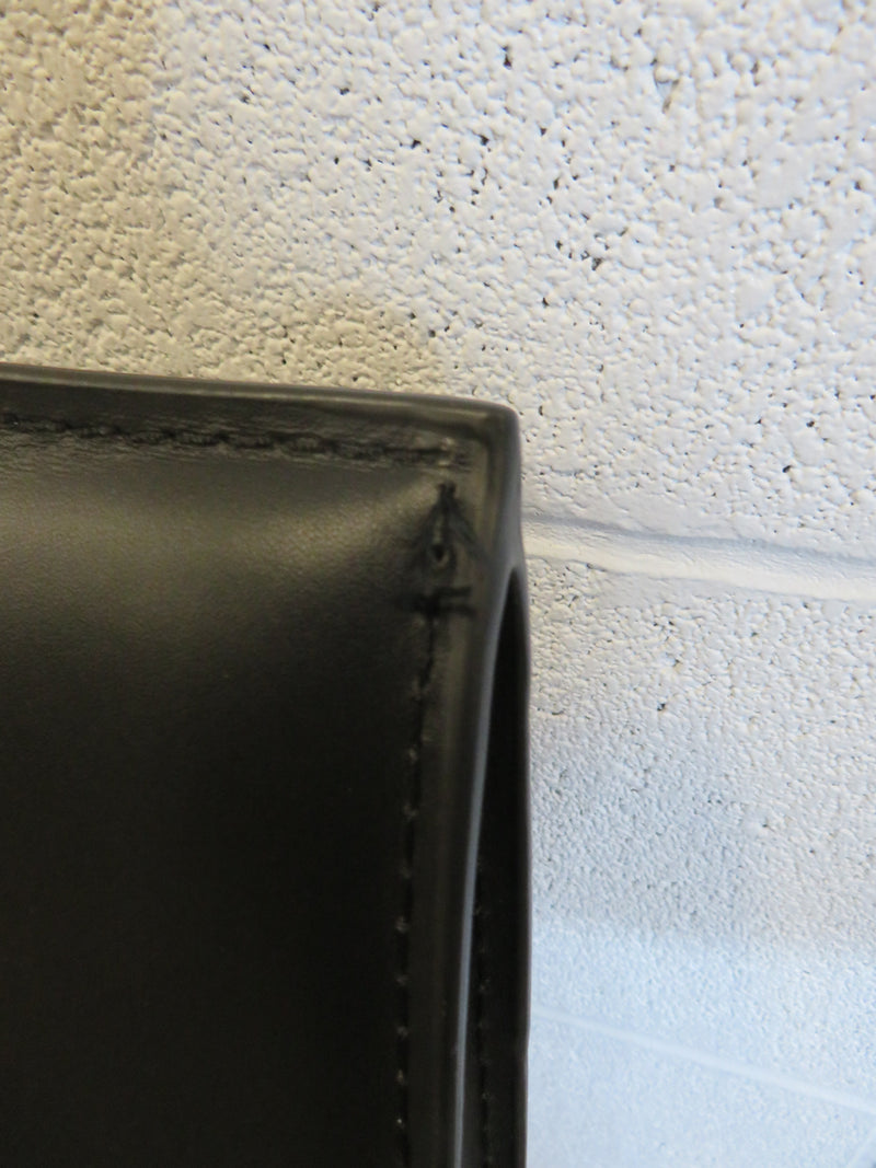Premium Leather Chair in Black