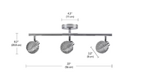 Sesibo Chrome Halogen Track Light