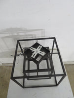 12'' Cube Pendant Light Fixture
