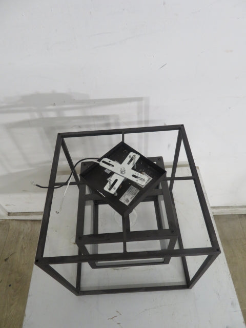 12'' Cube Pendant Light Fixture