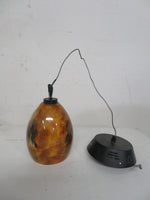 Abstract Colour Glass Hanging Pendnt