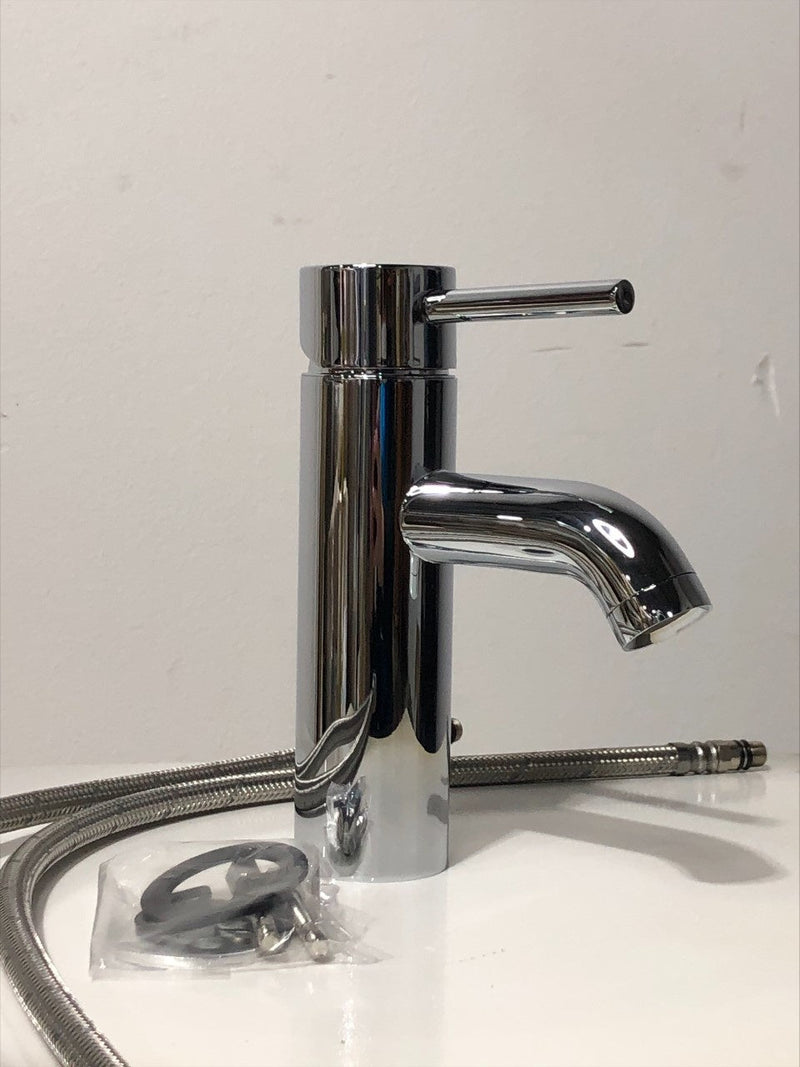 Chrome Rounded Faucet (18D)