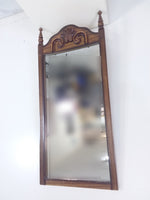 Brown Framed Mirror 20.5" x 46"