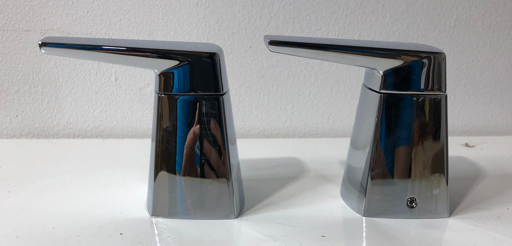 8.5" W Chrome Squared-Faucet